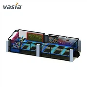 Stor professionel sjov indendørs trampolinepark